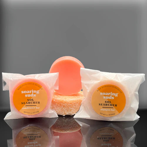 SOL SEARCHER SHAMPOO & CONDITIONER BAR SET