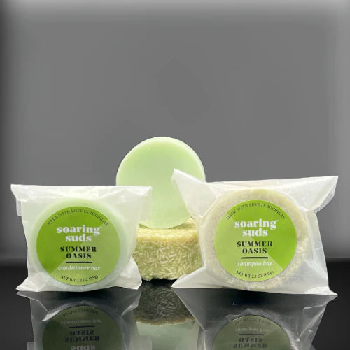 SUMMER OASIS SHAMPOO & CONDITIONER BAR SET