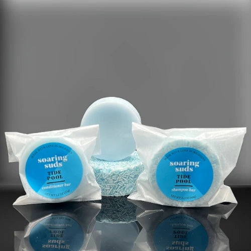 TIDE POOL SHAMPOO & CONDITIONER BAR SET
