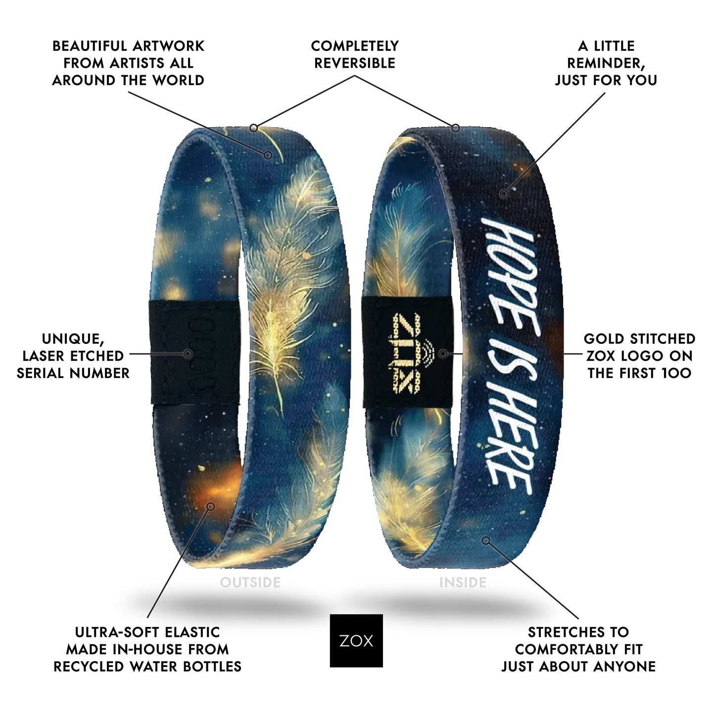 Hope is Here Interactive Zox Bracelet