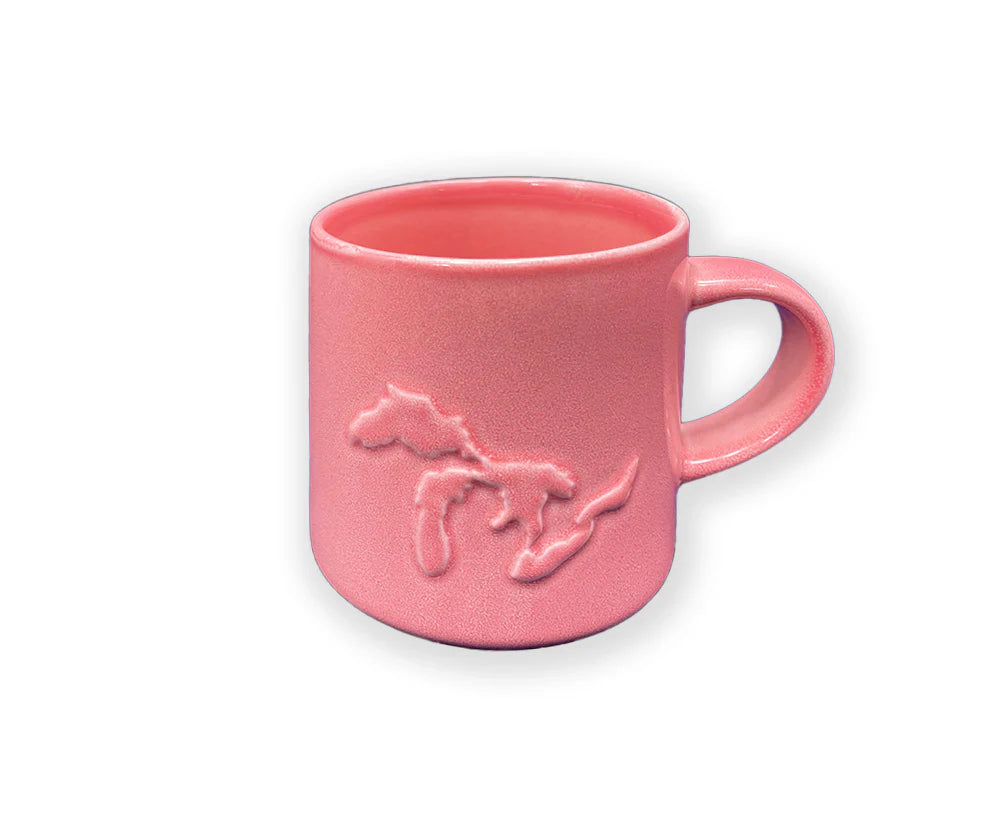 GREAT LAKES EMBOSSED MUG