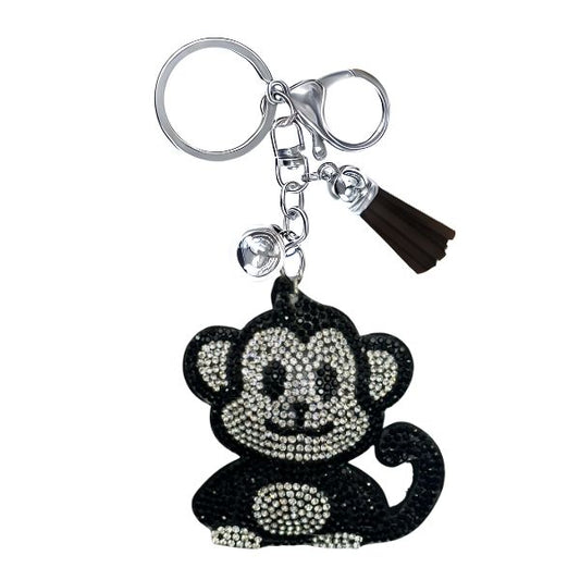 CRYSTAL KEYCHAIN - MONKEY
