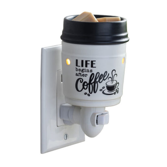 PLUGGABLE COFFEE HOUSE WAX MELTER
