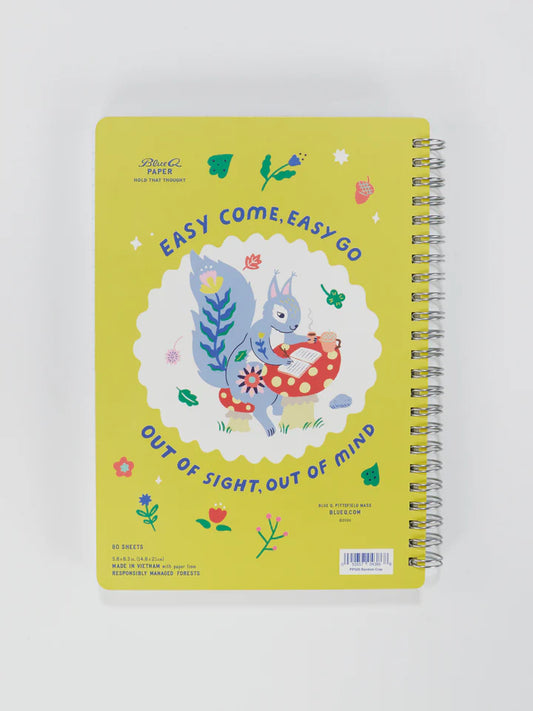 RANDOM CRAP 6X8 SPIRAL NOTEBOOK