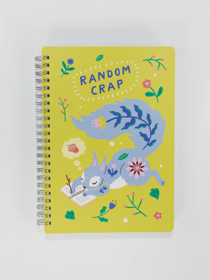RANDOM CRAP 6X8 SPIRAL NOTEBOOK