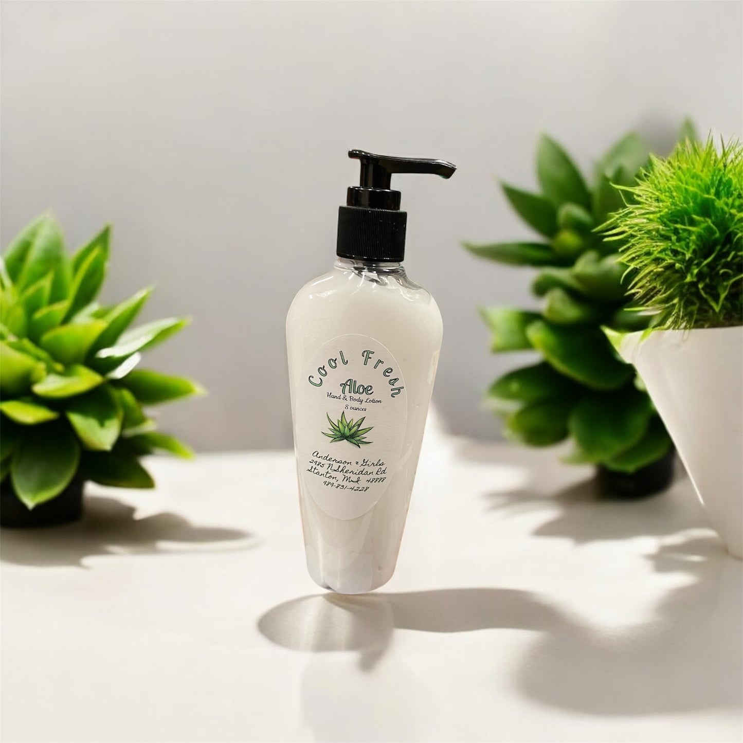 COOL FRESH ALOE LOTION 8 OZ