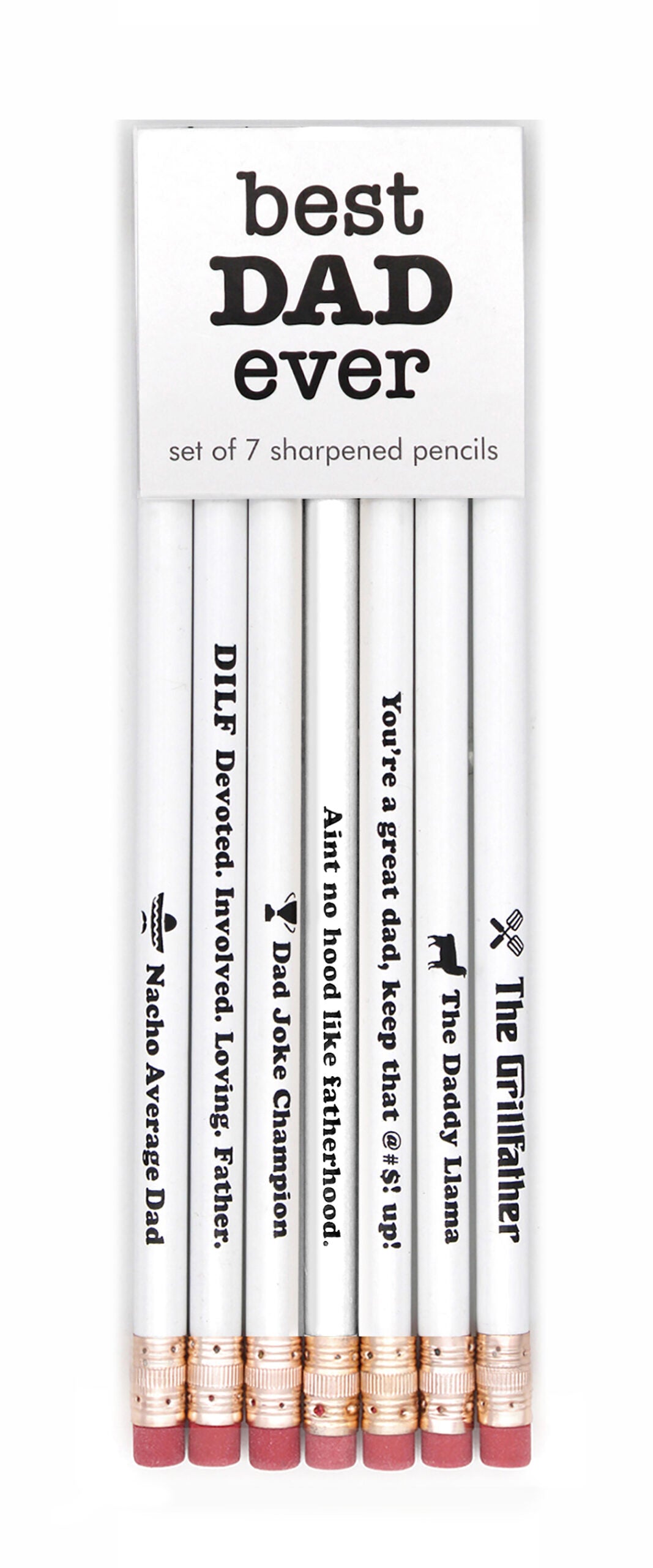 BEST DAD EVER PENCIL SET