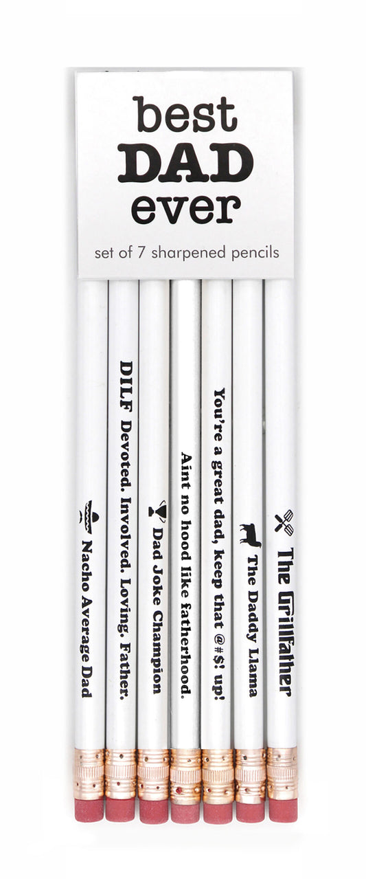 BEST DAD EVER PENCIL SET