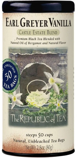 EARL GREYER VANILLA TEA