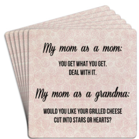 Bar Coaster 6pk - My Mom As A Mom
