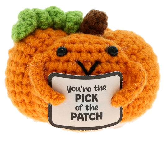 Crochet Pumpkin - You're the Pick of the Patch