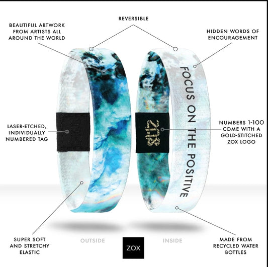 Focus on the Positive Interactive Bracelet