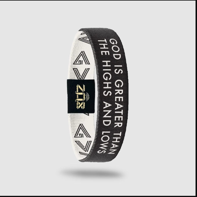 God Is Greater Bible Verse Bracelet