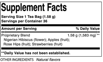 Strawberry Hibiscus (36 Tea Bags)