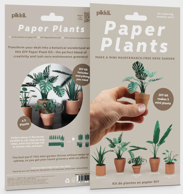 DIY Paper Plants Kit