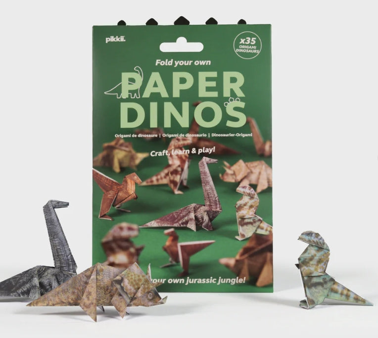 DIY Paper Dinos Kit