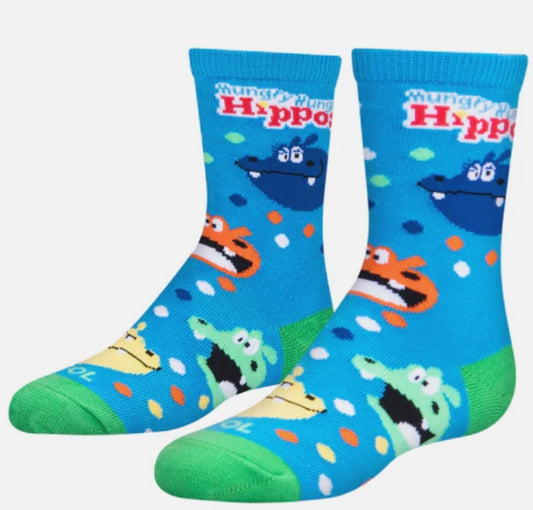 HUNGRY HUNGRY HIPPOS KIDS SOCKS