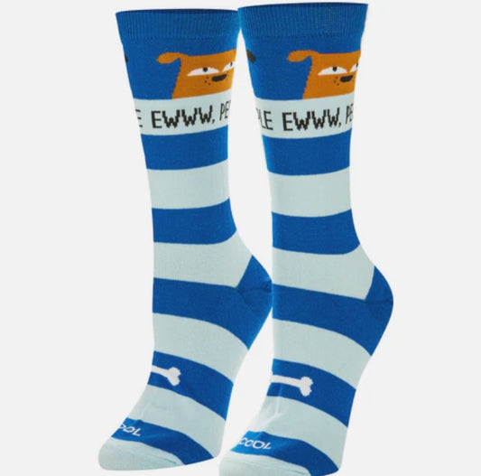 EWW PEOPLE DOGS WOMEN'S SOCKS