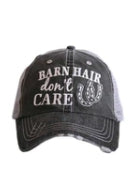 BARN HAIR DON'T CARE TRUCKER HAT