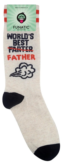 World's Best Farter/Father Socks
