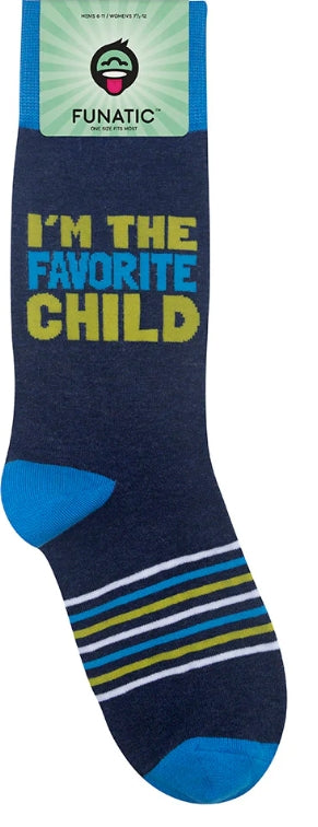 I'm The Favorite Child Socks