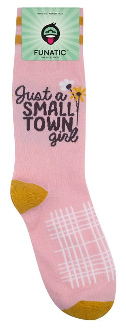 Just A Small Town Girl Sock