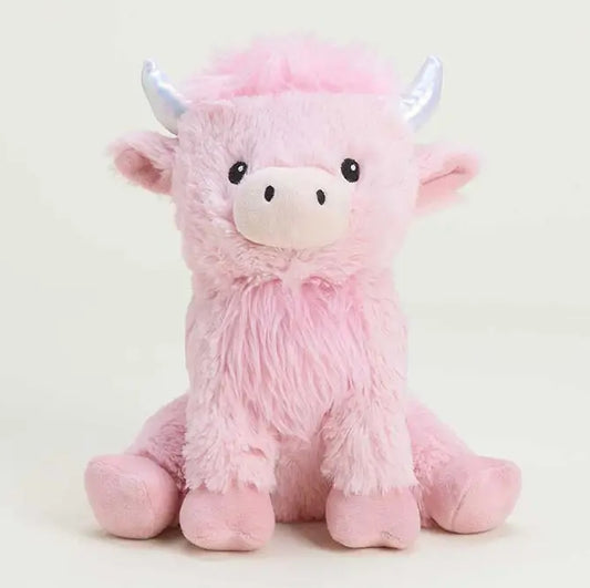 PINK HIGHLAND COW WARMIE