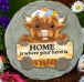 Highland Cow Stepping Stone