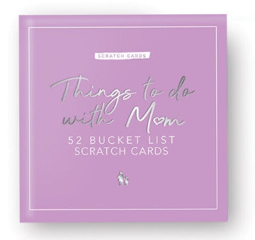 THINGS TO DO WITH MOM SCRATCH CARDS
