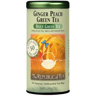 GINGER PEACH GREEN TEA