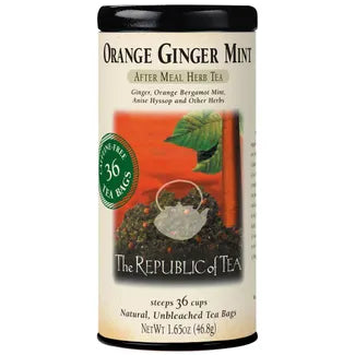 ORANGE GINGER MINT TEA