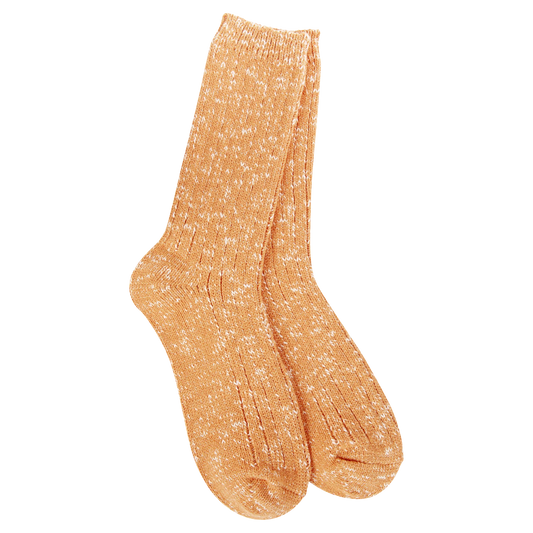 WORLDS SOFTEST ORANGE SOCKS