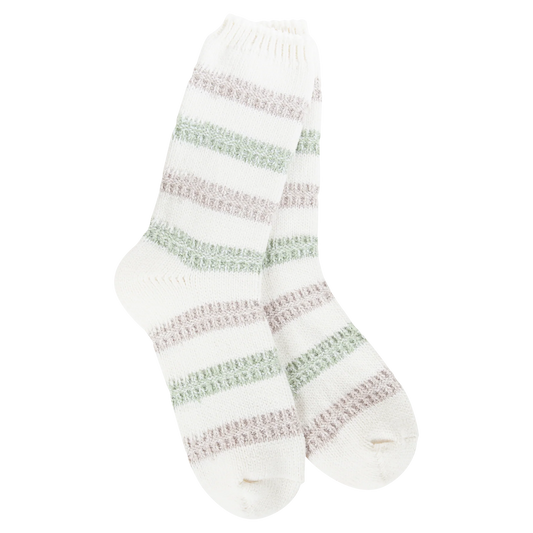 WORLDS SOFTEST MEADOW STRIPE SOCKS
