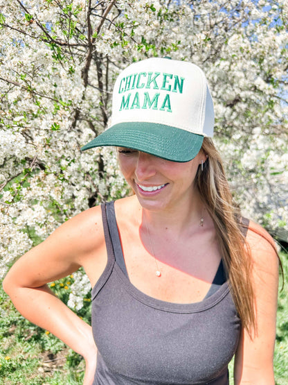 Chicken Mama Women's Embroidered Trucker Hat