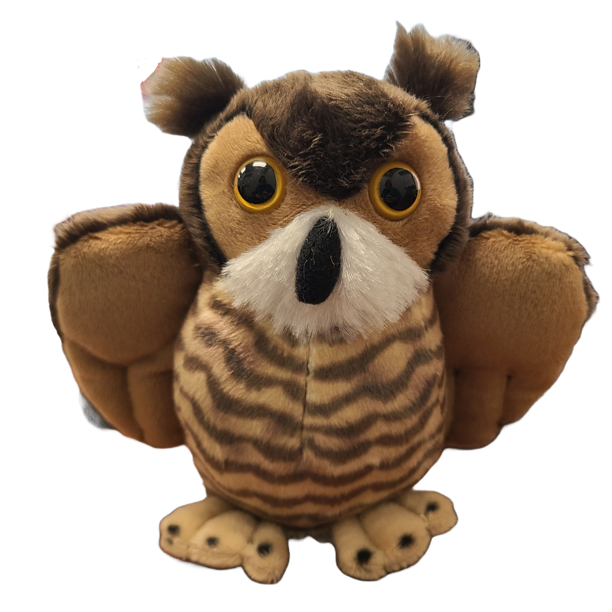 Hoot the Canned Owl Stuffed Animal Plush in Can Funny Jokes
