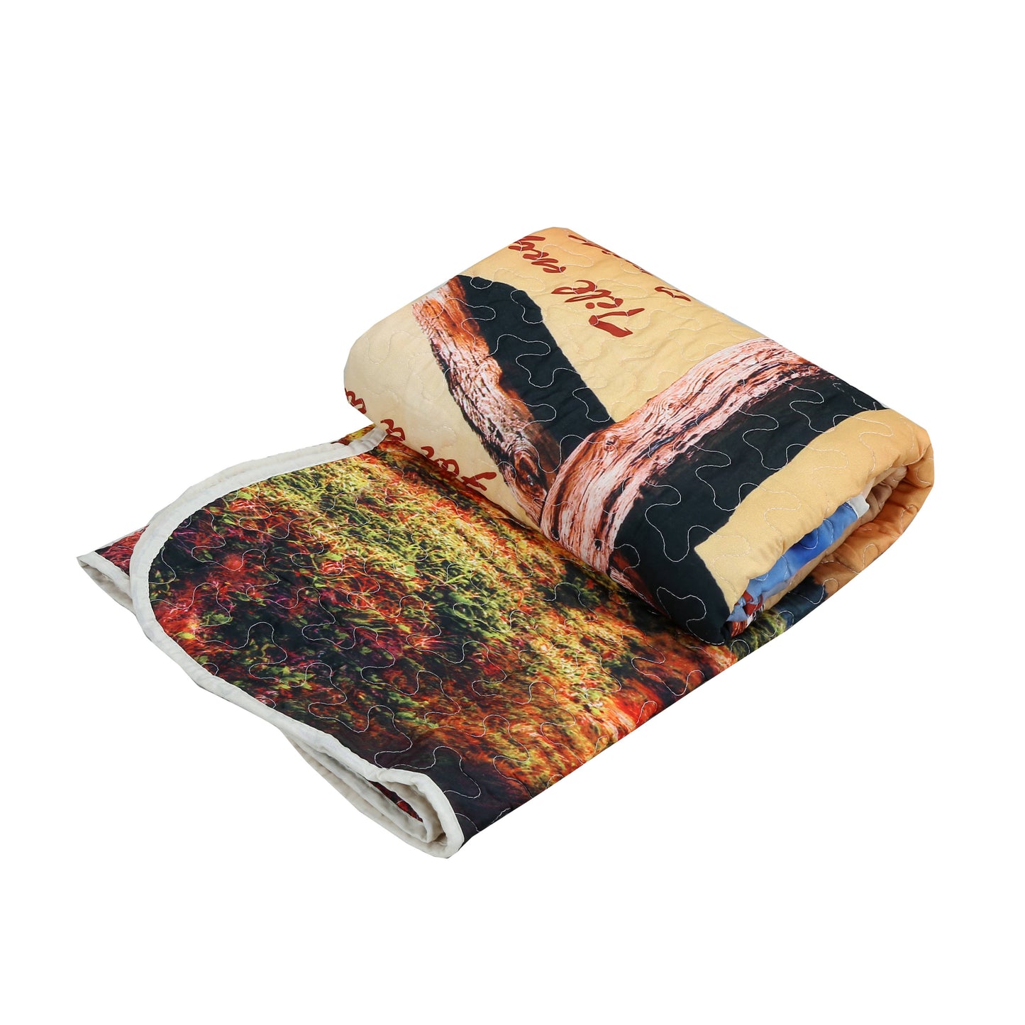 Old Rugged Cross Inspirational Quilted Throw