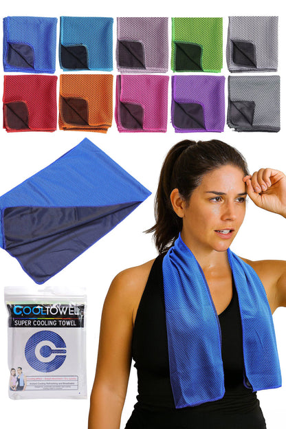 Cooling Breathable Mesh Gym Sports Towel