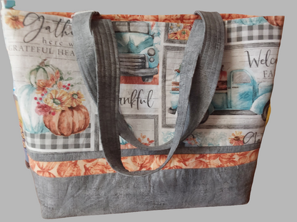 BLUE TRUCK FALL TUSCANY BAG