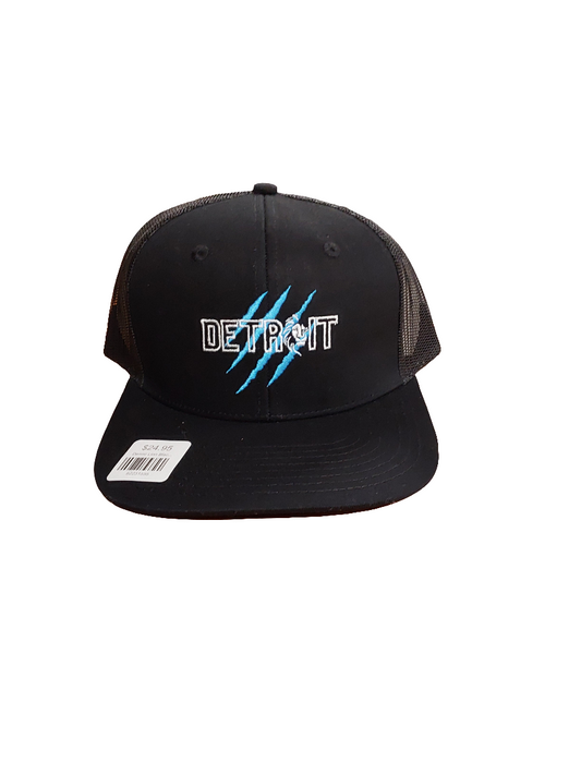 Detroit Lion Black Hat