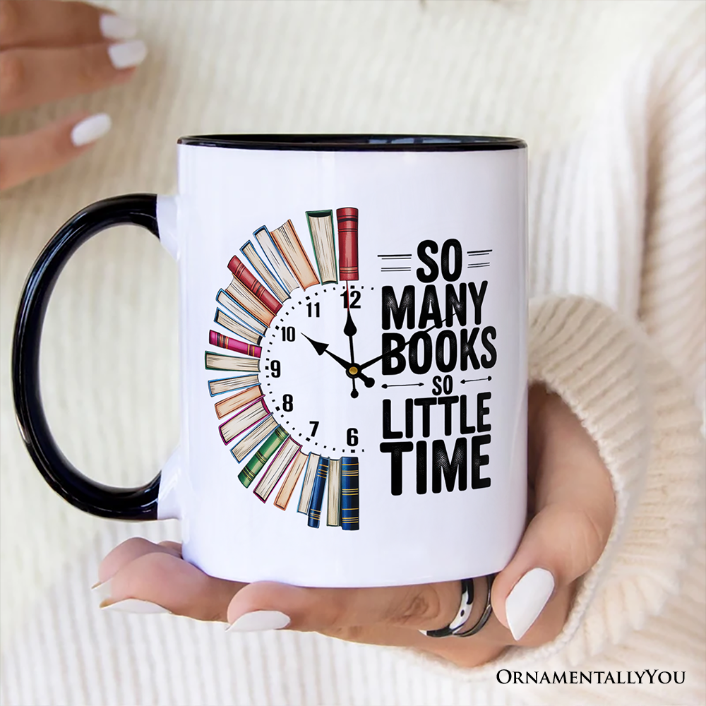So Many Books So Little Time Personalized Mug