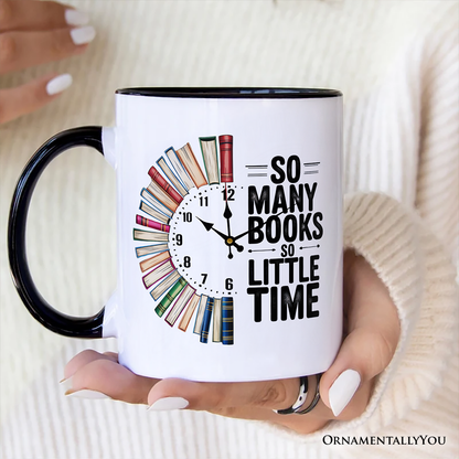So Many Books So Little Time Personalized Mug