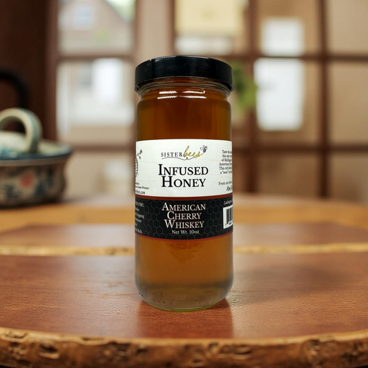 American Cherry Whiskey- Infused Honey