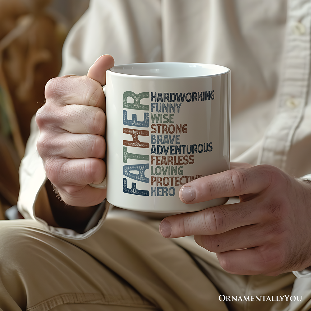 Father Definition Mug – Inspirational Gift