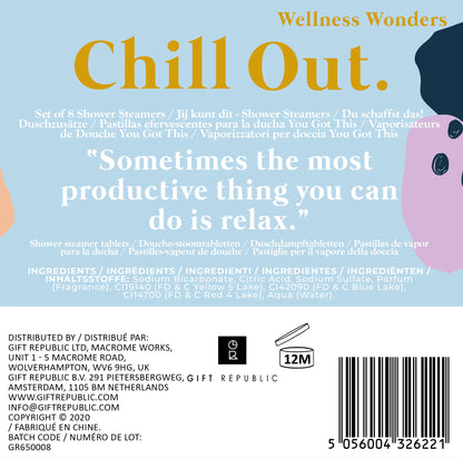 SHOWER STEAMERS CHILLOUT