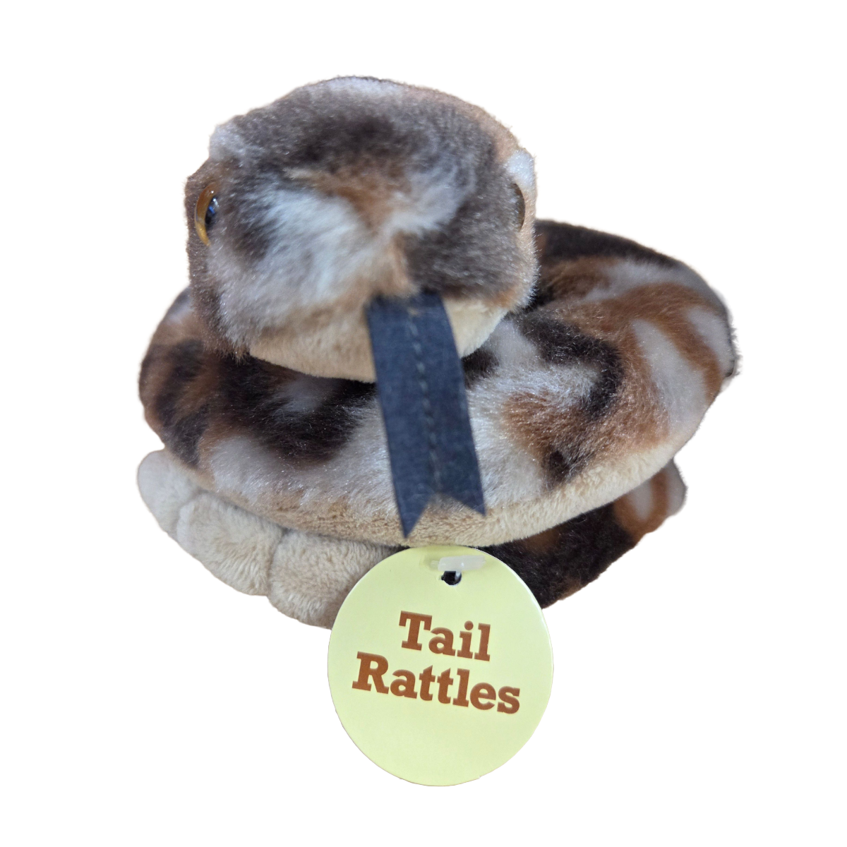 Ziggy the Canned Rattlesnake Stuffed Plush w/Funny Jokes