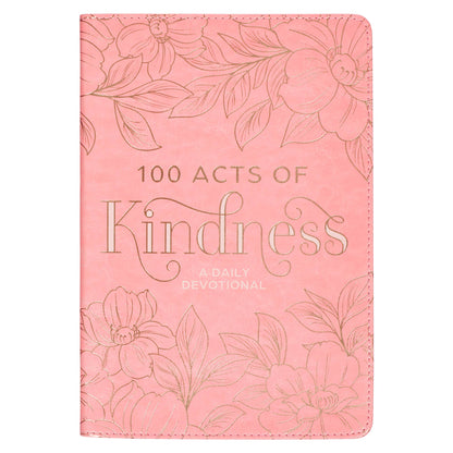 Devotional 100 Acts of Kindness Faux Leather