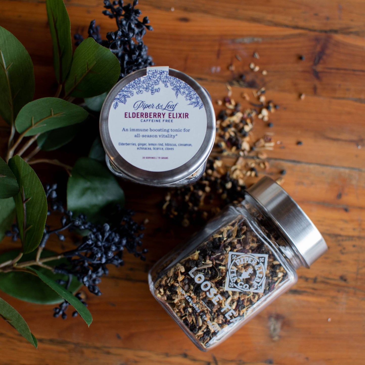 Elderberry Elixir Loose Leaf- 30 Servings