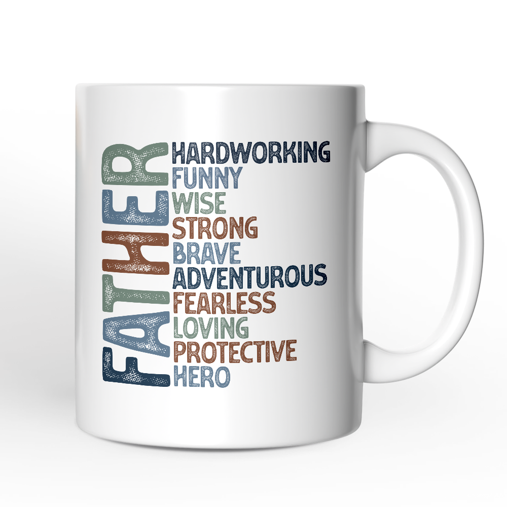 Father Definition Mug – Inspirational Gift