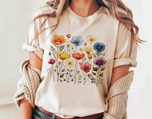 Spring Summer Flowers T-Shirt