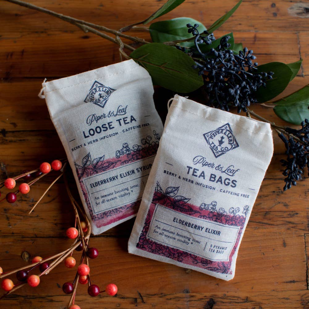 Elderberry Elixir Syrup Mix of Loose Leaf Tea- 15 servings